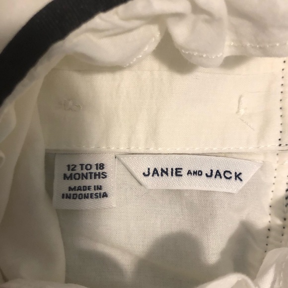 Janie and Jack Lac peplum top - Picture 4 of 4